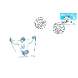 0798 FDC - Zimn&iacute; paralympi&aacute;da v Soči 2014