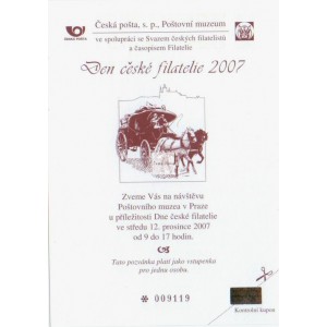 PPM1 - Den česk&eacute; filatelie 2007