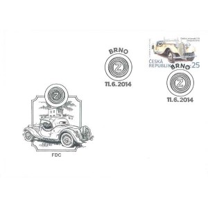 0810-811 FDC (s&eacute;rie) - Historick&eacute; dopravn&iacute; prostředky