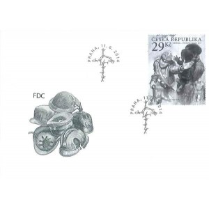 0812-813 FDC (s&eacute;rie) - Obětem 1. světov&eacute; v&aacute;lky