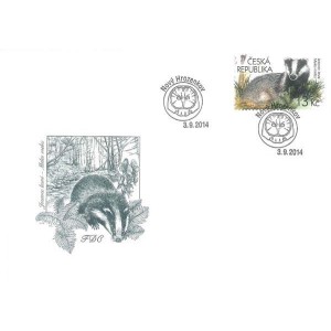 0814-817 FDC (s&eacute;rie) - Ochrana př&iacute;rody - Beskydy