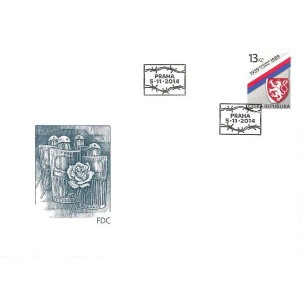 0827 FDC - V&yacute;roč&iacute; 17. listopadu