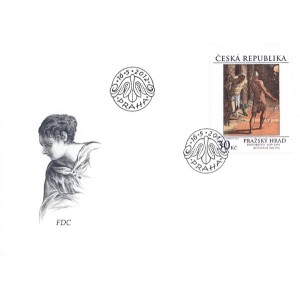 0721 FDC - Pražsk&yacute; hrad - Tintoretto