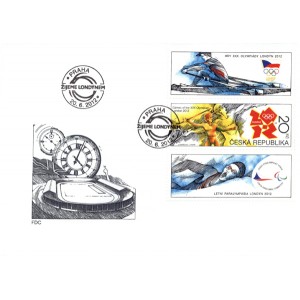 0726 FDC - Letn&iacute; olympijsk&eacute; a paralympijsk&eacute; hry v Lond&yacute;ně