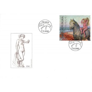 0747-748 FDC (s&eacute;rie) - Franti&scaron;ek Kupka - Radosti života