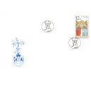 0668 FDC - Svat&aacute; Anežka Česk&aacute;