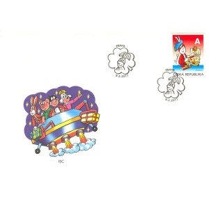 0672 FDC - Čtyřl&iacute;stek - Pinďa