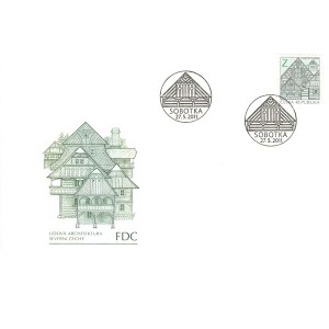 0683 FDC - Lidov&aacute; architektura Z