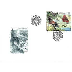 0691-694 (s&eacute;rie FDC) - Ochrana př&iacute;rody - &Scaron;umava