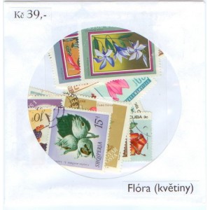 Sada zn&aacute;mek - Fl&oacute;ra