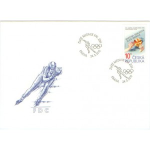 0626 FDC - Zlat&eacute; medaile XXI. ZOH Vancouver 2010