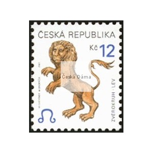 0283 - Znamen&iacute; zvěrokruhu - Lev