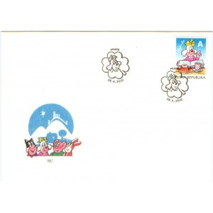 0630 FDC - Čtyřl&iacute;stek - Fifinka