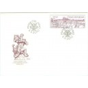 0631 FDC - V&yacute;stava Pražsk&yacute; hrad v uměn&iacute; po&scaron;tovn&iacute; zn&aacute;mky