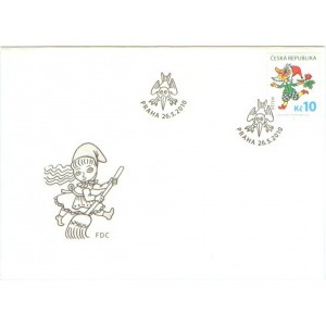0633 FDC - Dětem - Skř&iacute;tek Pitr&yacute;sek