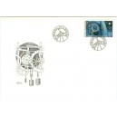 0640 FDC - Staroměstsk&yacute; orloj v Praze