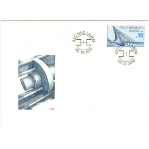 0656-657 FDC (s&eacute;rie) - Technick&eacute; pam&aacute;tky - mosty
