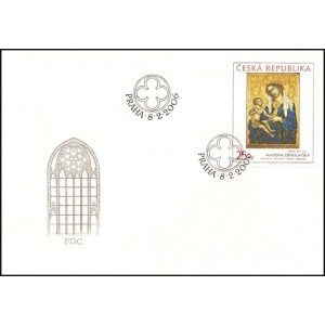 0462 FDC - Uměn&iacute; doby Karla IV.