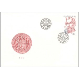 0476-480 (s&eacute;rie FDC) - Dědičn&iacute; kr&aacute;lov&eacute; z rodu Přemyslovců