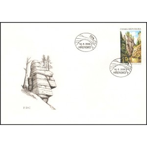 0481 FDC - N&aacute;rodn&iacute; park Česk&eacute; &Scaron;v&yacute;carsko