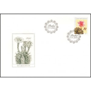 0484-487 (s&eacute;rie FDC) - Pěstitelstv&iacute; - kaktusy