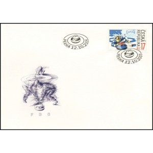 0451 FDC - Sport - curling