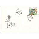 0396 FDC - Miloslav J&aacute;gr: Pod&iacute;v&aacute;nky Franti&scaron;ka Nepila