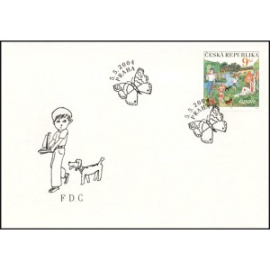 0396 FDC - EUROPA - pr&aacute;zdniny