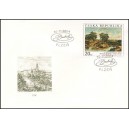 0417 FDC - Alois Bub&aacute;k: Na kraji Česk&eacute;ho r&aacute;je﻿﻿