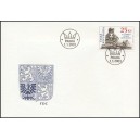 0346 FDC - Josef Max: Česk&yacute; lev