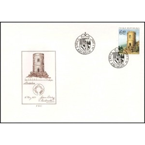 0360-361 (s&eacute;rie FDC) - Nejstar&scaron;&iacute; česk&eacute; rozhledny