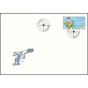 0362 FDC - ME ve sportovn&iacute; střelbě 2003