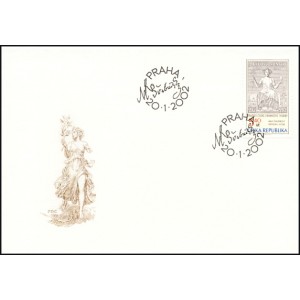 0313 FDC - Tradice česk&eacute; zn&aacute;mkov&eacute; tvorby