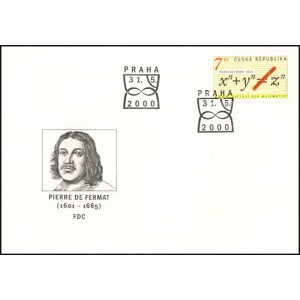 0260 FDC - Světov&yacute; rok matematiky
