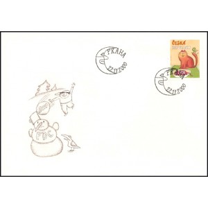 0279 FDC - Posledn&iacute; zn&aacute;mka druh&eacute;ho tis&iacute;cilet&iacute;