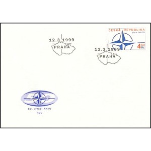 0213 FDC - Vstup Česk&eacute; republiky do NATO