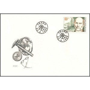 0222-223 FDC (s&eacute;rie) - Joachim Barrande a če&scaron;t&iacute; trilobiti