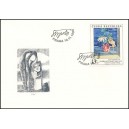 0237 FDC - Jindřich &Scaron;t&yacute;rsk&yacute;: Rud&aacute; orchidej