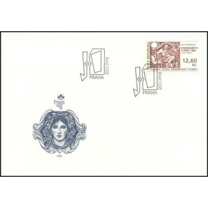 0166 FDC - Tradice česk&eacute; zn&aacute;mkov&eacute; tvorby