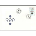 0167 FDC - XVIII. zimn&iacute; olympijsk&eacute; hry Nagano 1998