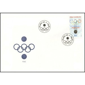 0167 FDC - XVIII. zimn&iacute; olympijsk&eacute; hry Nagano 1998