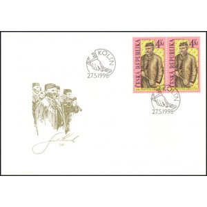0185-187 FDC (s&eacute;rie) - V&yacute;roč&iacute; osobnost&iacute;