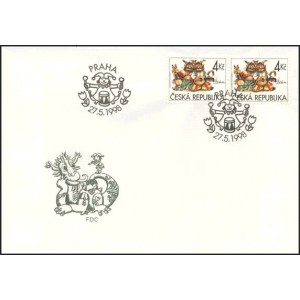 0189-190 FDC (s&eacute;rie) - Dětem