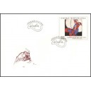 0191 FDC - Franti&scaron;ek Kupka: Amorfa - Dvoubarevn&aacute; fuga