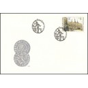 0193 FDC - Chr&aacute;m svat&eacute; Barbory v Kutn&eacute; Hoře