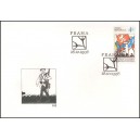 0195 FDC - 80. v&yacute;roč&iacute; vzniku ČSR