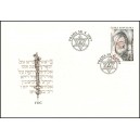 0142 FDC - Staronov&aacute; synagoga