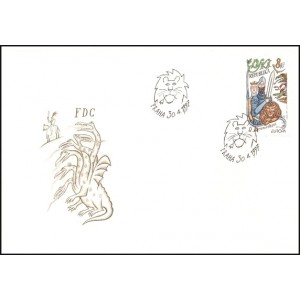 0144-145 FDC (s&eacute;rie) - EUROPA - pověsti a legendy