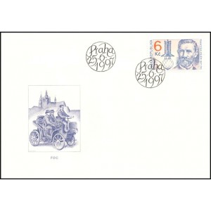 0151 FDC - V&yacute;roč&iacute; osobnost&iacute; - Franti&scaron;ek Křiž&iacute;k