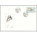0152 FDC - Z&aacute;vodn&iacute; plavec